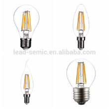China fabricante fornecedor, indoor, redondo, chegada nova alta qualidade 3w chamejar chama e14 led light edison bulbs